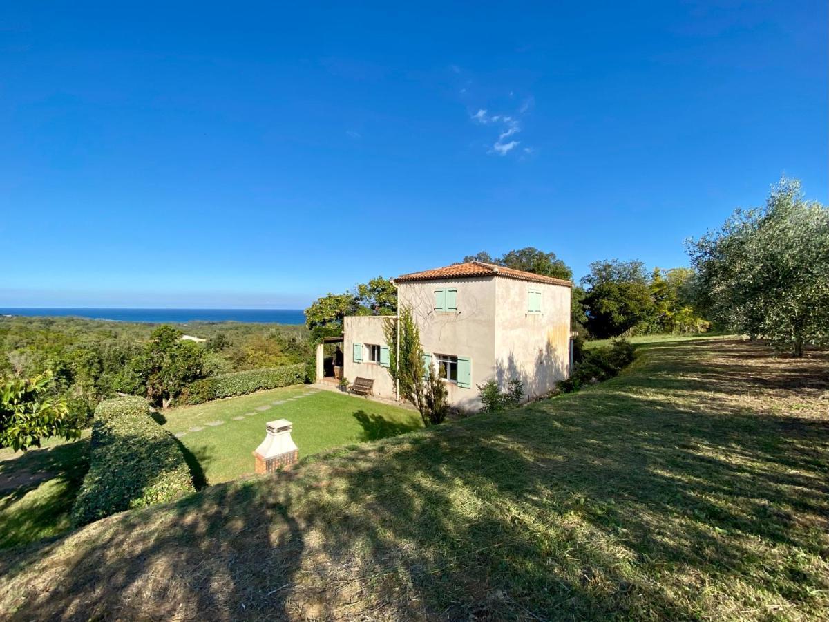 סרביון Domaine Punta Della Guardia Villa Vue Mer Dans Nature Protegee, Plage A 1,5 Km מראה חיצוני תמונה