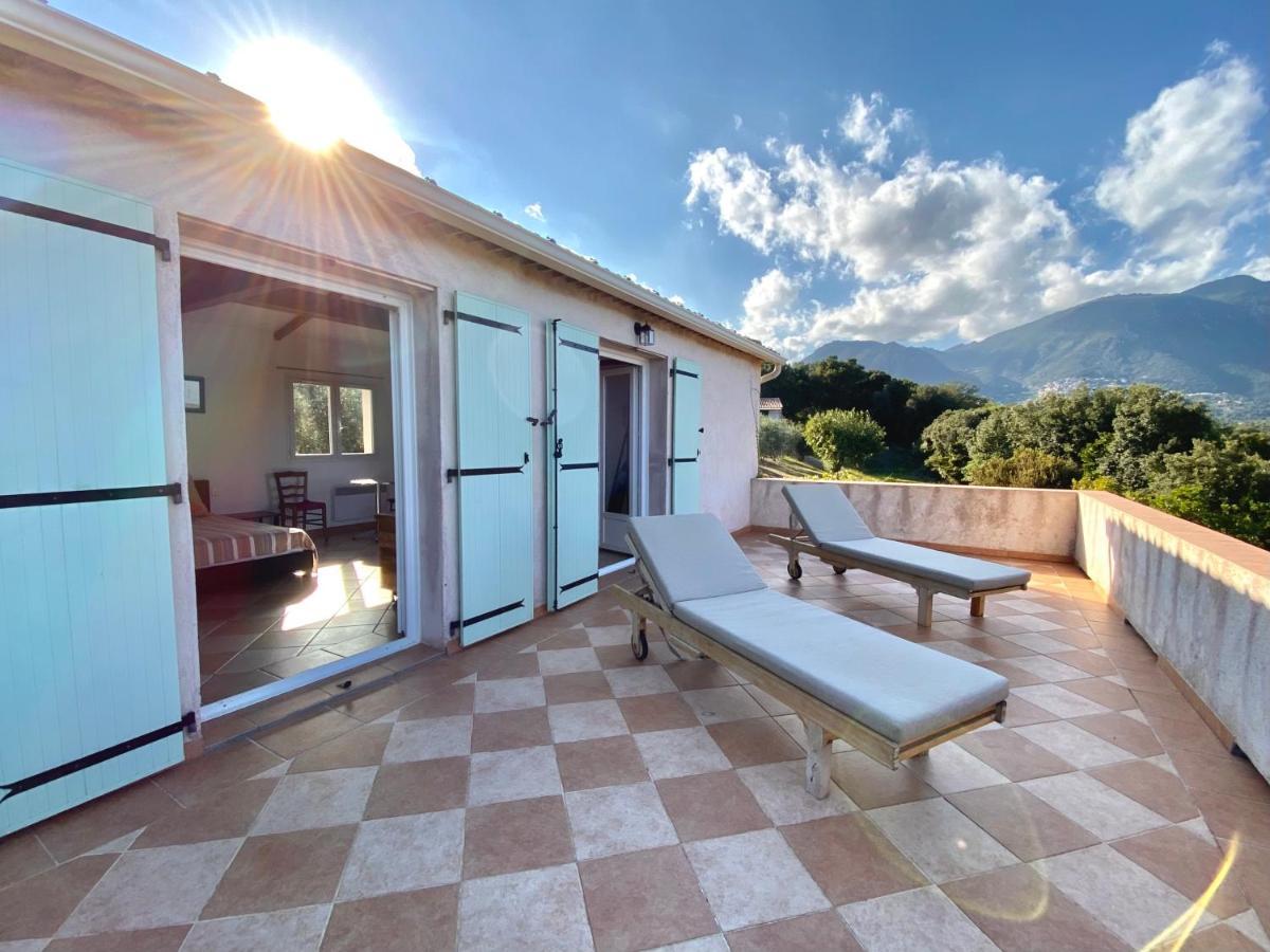 סרביון Domaine Punta Della Guardia Villa Vue Mer Dans Nature Protegee, Plage A 1,5 Km מראה חיצוני תמונה