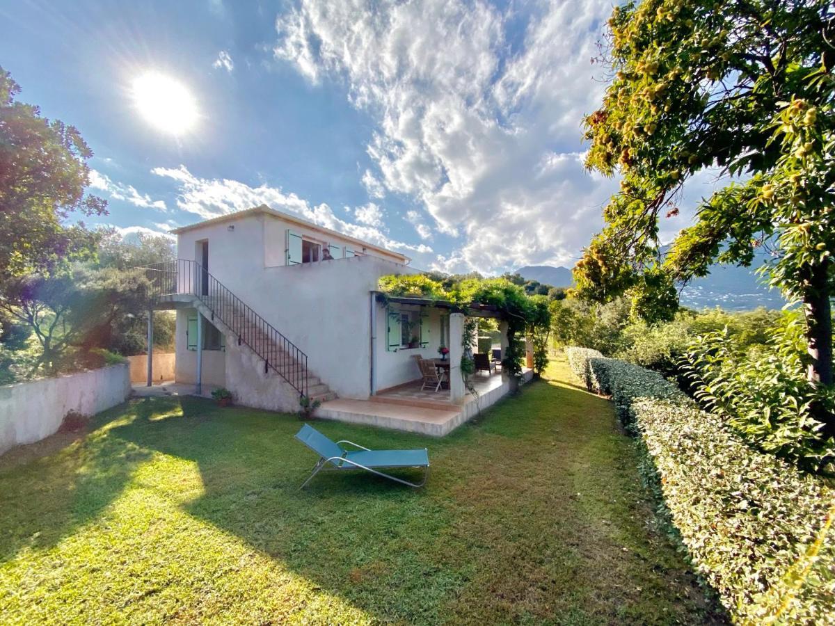 סרביון Domaine Punta Della Guardia Villa Vue Mer Dans Nature Protegee, Plage A 1,5 Km מראה חיצוני תמונה
