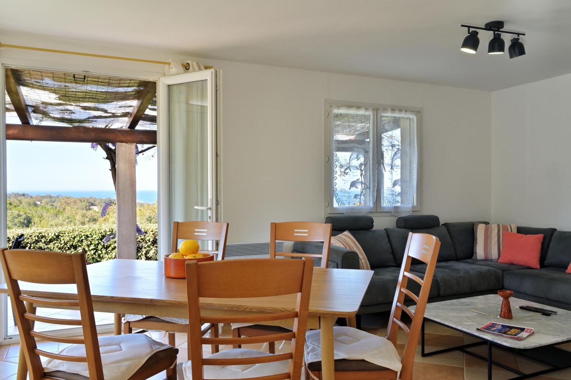 סרביון Domaine Punta Della Guardia Villa Vue Mer Dans Nature Protegee, Plage A 1,5 Km מראה חיצוני תמונה