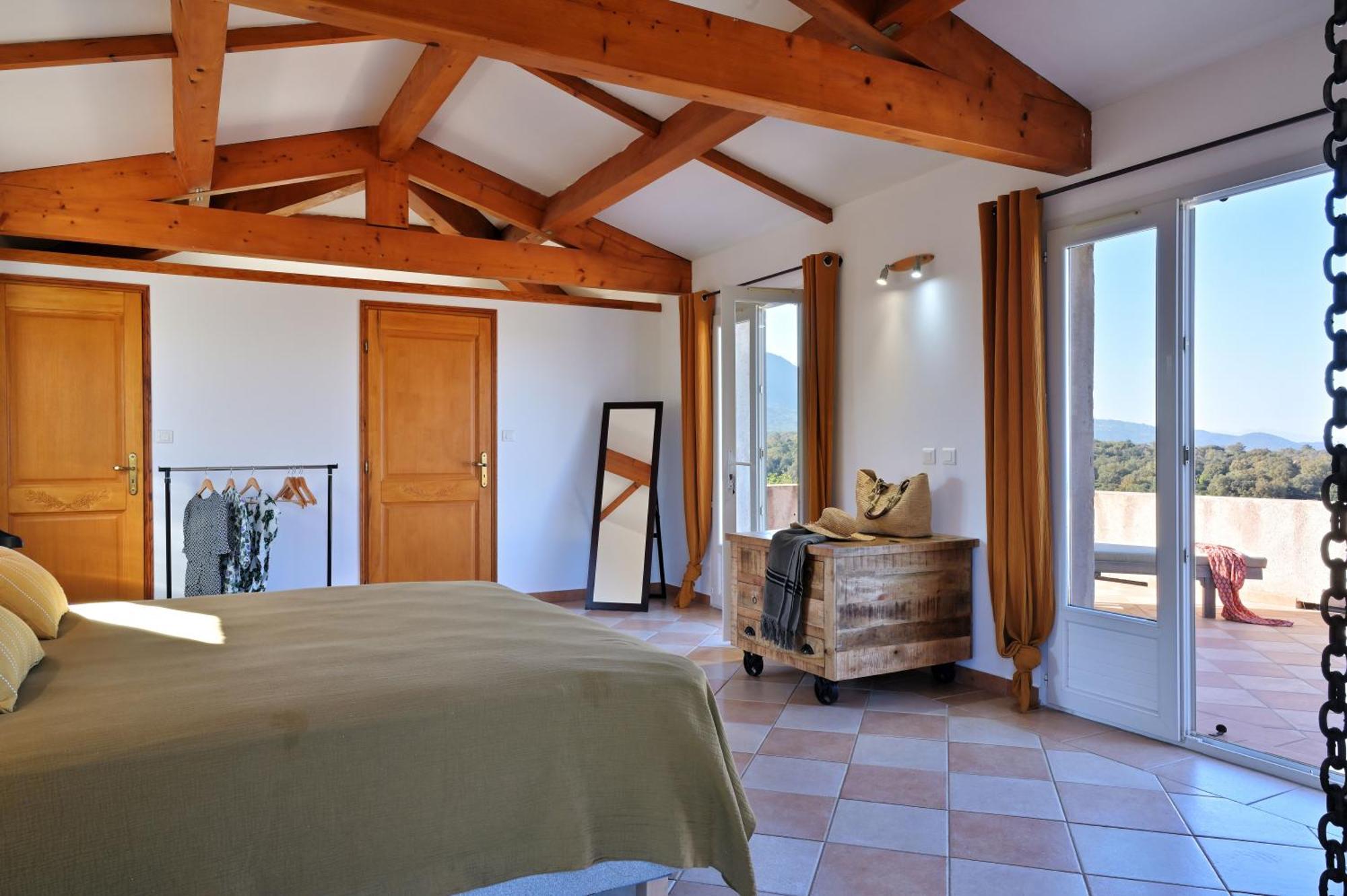 סרביון Domaine Punta Della Guardia Villa Vue Mer Dans Nature Protegee, Plage A 1,5 Km מראה חיצוני תמונה