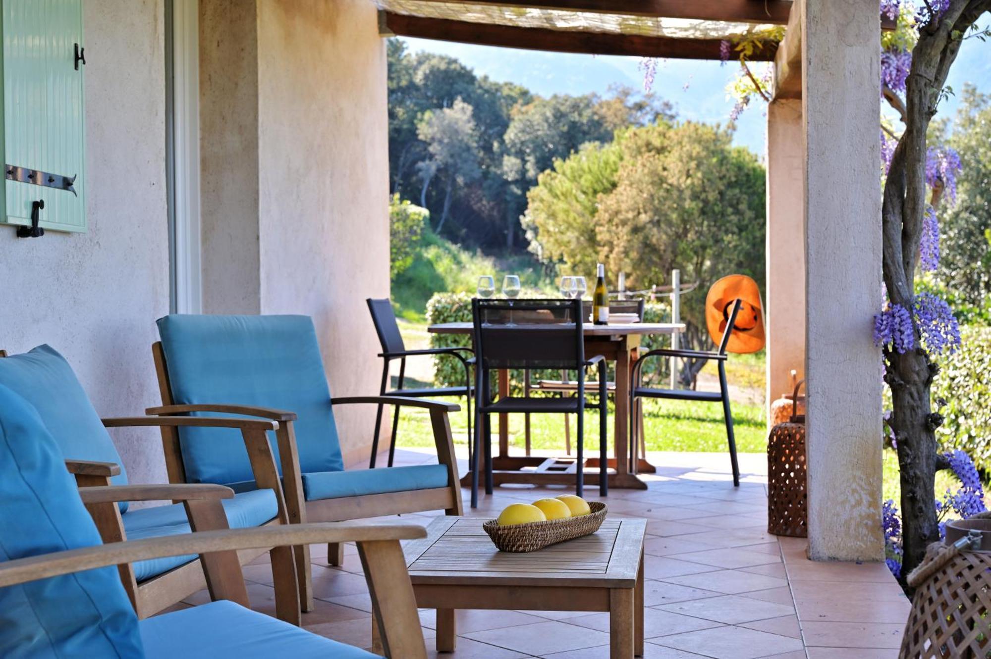 סרביון Domaine Punta Della Guardia Villa Vue Mer Dans Nature Protegee, Plage A 1,5 Km מראה חיצוני תמונה